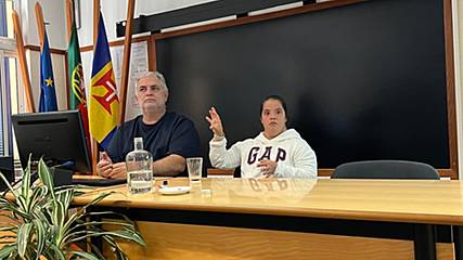 Joana Caetano e Henrique Amoedo