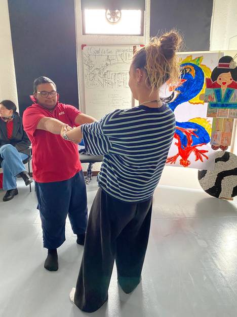 Aula decorreu no âmbito da disciplina Dança e Inclusão.