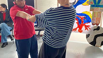 Aula decorreu no âmbito da disciplina Dança e Inclusão.